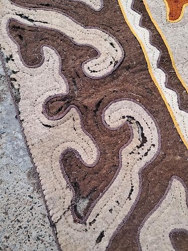 кийиз чехол: Килем Колдонулган, Дубалдык, 200 * 200, Кийиз — 2