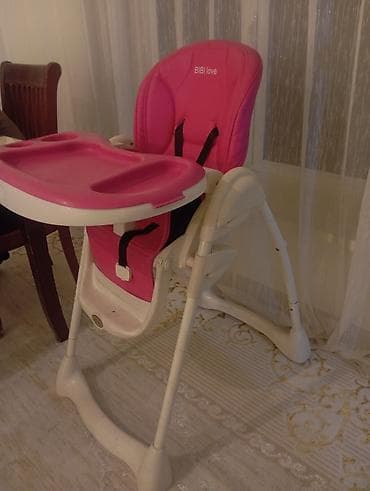 Стульчик для кормления без дефектов высота регулируется продаю из-за at lalafo.kg Стульчик для кормления без дефектов высота регулируется продаю из-за
