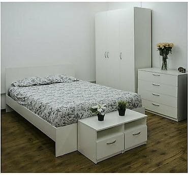 Спальный гарнитур Осло для малогабаритной комнаты в комплект входит