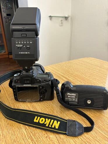 куплю фото: Фотоаппарат D90, батарейный блок Phottix BG- D90, вспышка Sigma EF - — 2