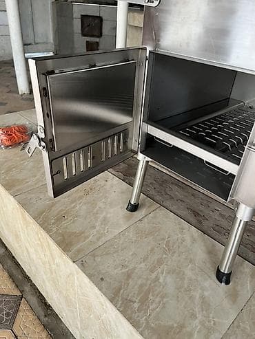 foldable table: Походная печь-камин из нержавеющей стали с варочной поверхностью и — 7