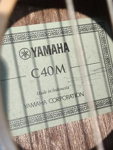 native instruments: Классическая гитара Yamaha C40M - Размер: полноразмерная 4/4 — 3