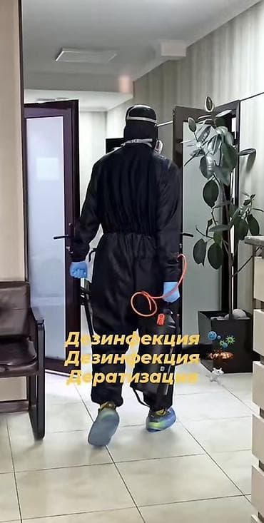 Дезинфекция, дезинсекция: Профессиональная обработка помещений: - Дезинфекция — холодный и — 3