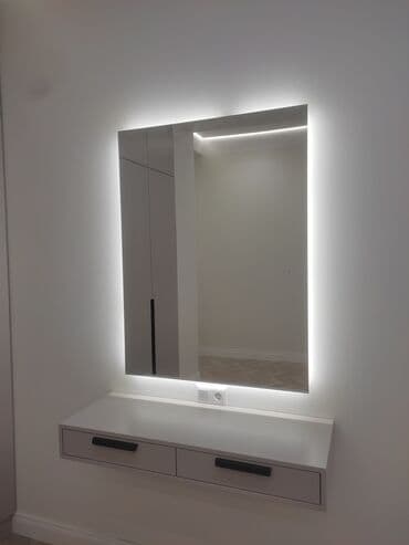 тумба цвет белый: Спальный гарнитур, Шкаф, МДФ, цвет - Серый — 3