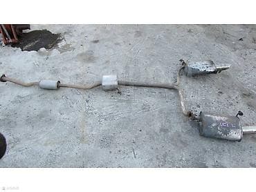 Глушители: Глушитель Honda 2004 г., Б/у, Оригинал, Япония — 2