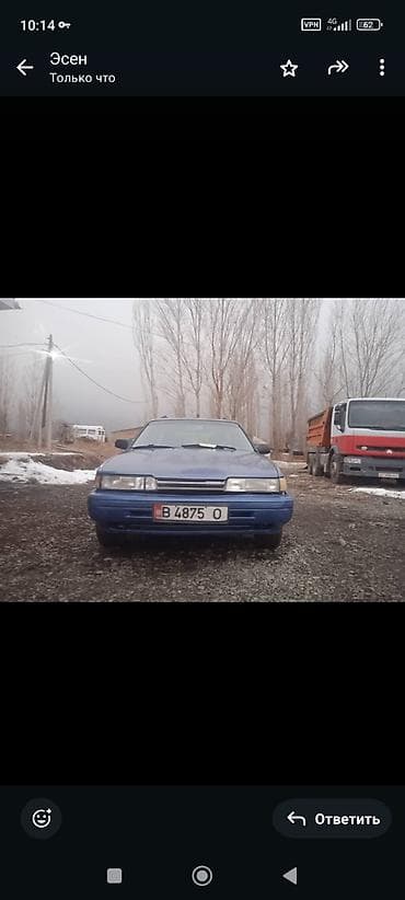 volkswagen juke: Mazda 626: 1989 г., 2 л, Механика, Бензин, Универсал — 4