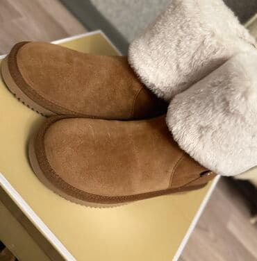 сапоги из натурального меха и кожи: Сапоги зимние, новые, от бренда Michael Kors Заказывала себе из США с — 4