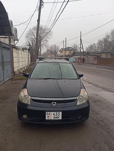 капот на стрим: Honda Stream: 2004 г., Автомат, Газ, Универсал — 1
