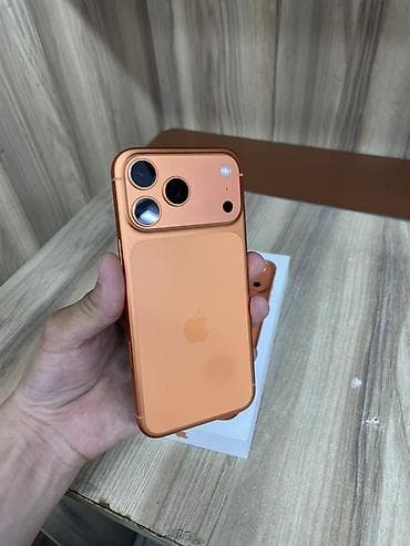 iphone про макс: IPhone 17 Pro Max, 1 ТБ, Оранжевый, Коробка — 1