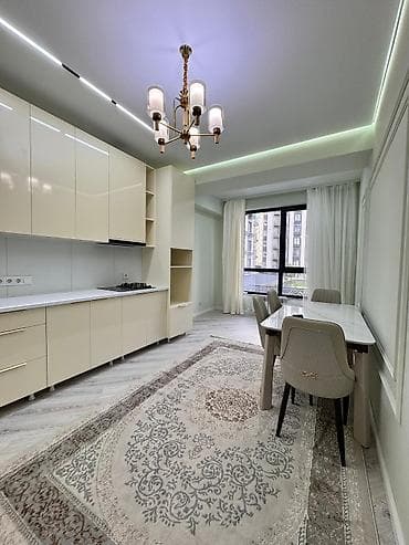 binar: 2 комнаты, 78 м², Асанбай мкр Элитка, 2 этаж, Евроремонт — 3