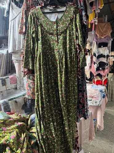 домашние халаты больших размеров: Халат, Хлопок, Турция, Все размеры — 7