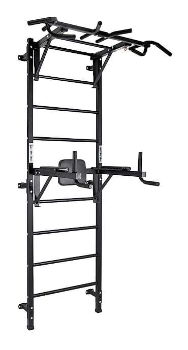 динамики колонки: Настенная шведская стенка с турником и брусьями Многофункциональный — 7