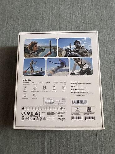 маразильные камеры: Insta360 X4 — 8K 360 Action Cam Продаю вместе со штативом,чехлом,2 — 2