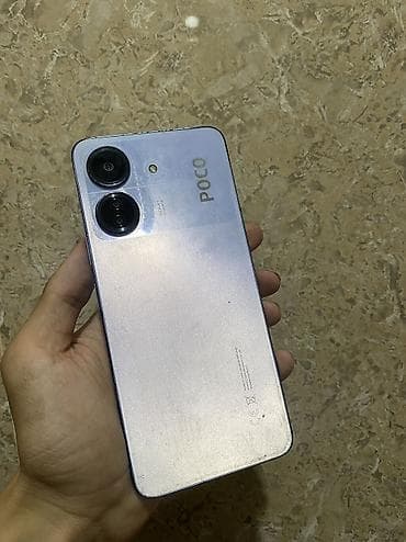 redmi note 10s: Poco C65, Б/у, 128 ГБ, цвет - Белый, 1 SIM, 2 SIM, eSIM — 1
