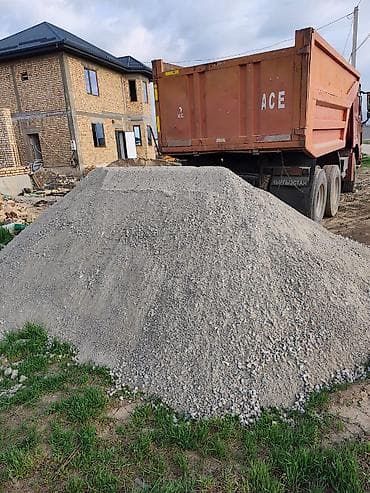 Смесь щебень и отсев, Мытая, Для фундамента