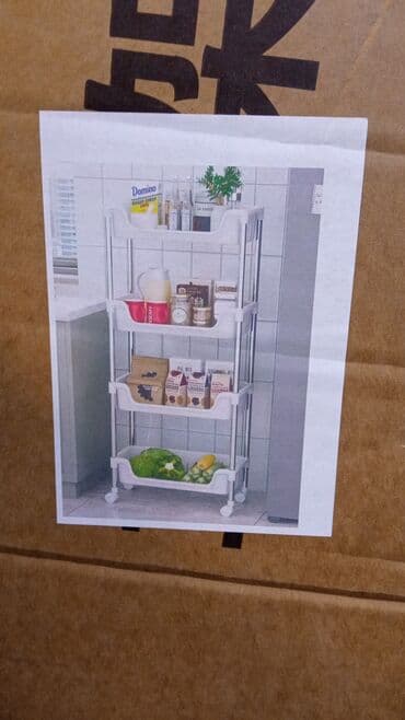 хлебный стеллаж: Акция/этажерка/полка со склада в бишкеке!!! Материал: металл — 2