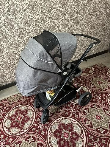 стейж 1: Прогулочная коляска babyton(серый меланж) - Лёгкая и манёвренная — 6