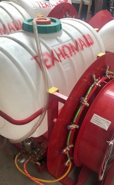 опрыскиватель садовый бензиновый: Опрыскиватель бензиновый (плунжерный) без бочки, 30 метров рукав - — 13