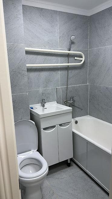 43: 2 комнаты, 43 м², 10 мкр 104 серия, 1 этаж, Евроремонт — 6