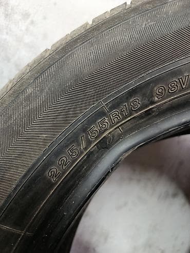 йокогама: Шины 225 / 55 / R 18, Лето, Б/у, 1 шт, Легковые, Япония, Yokohama — 4