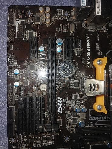 моноблоки для кассы: Материнская плата для ПК, Б/у, MSI, AM4, Micro-ATX — 3
