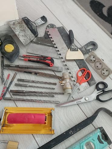 Кол араалар: Набор ручного инструмента и расходников для ремонта и отделочных работ lalafo.kg да — 4 Кол араалар: Набор ручного инструмента и расходников для ремонта и отделочных работ — 4