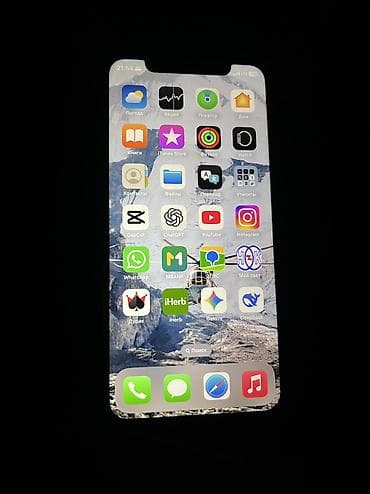 14 iphone: IPhone Xr, Б/у, 64 ГБ, Black Titanium, Защитное стекло, Чехол, 79 % — 1