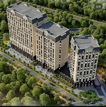 Строится, 2 комнаты, 66 м²