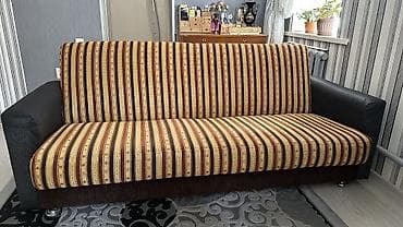 90: Прямой диван, Б/у — 2