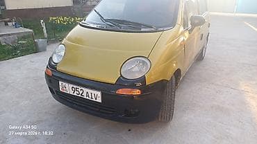 techno spark: Daewoo Matiz: 2002 г., Ручные, Бензин, Хэтчбэк — 1