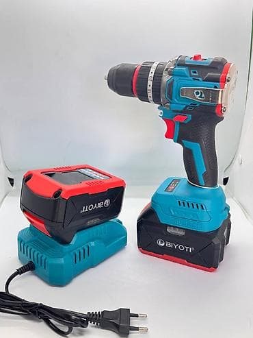 Инструменты: Аккумуляторная бесщеточная дрель-шуруповерт BIYOTI BYT-CDP105C — 6