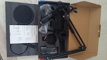 hyperx solocast: Стриминговый микрофон OKLICK Gaming SM‑700G (USB) Комплект для записи — 2