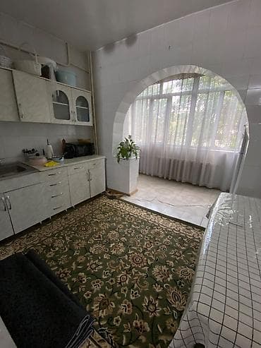 Недвижимость: 1 комната, 48 м², Аламедин-1 мкр 106 серия, 1 этаж, Косметический ремонт — 3