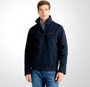 Курткалар: Эркектердин курткасы, XL, Tommy Hilfiger, Жаңы, түсү - Көк — 1