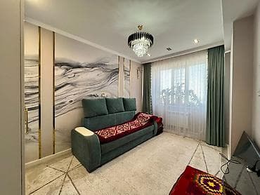2 комнаты, 60 м², Тунгуч мкр Элитка, 7 этаж, Евроремонт — 3