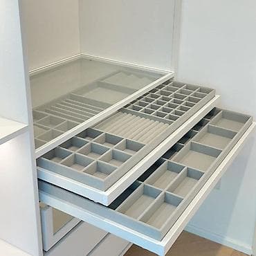 Декор жана интерьер: Вставной органайзер для украшений в выдвижной ящик. - Модульная — 7