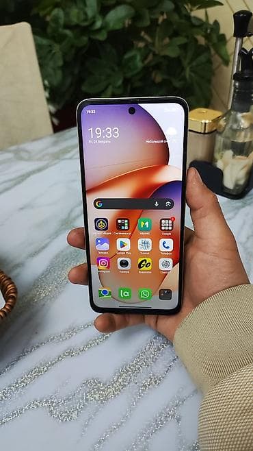 iphone iphone: Redmi, Redmi 12, Б/у, 256 ГБ, цвет - Бежевый — 1