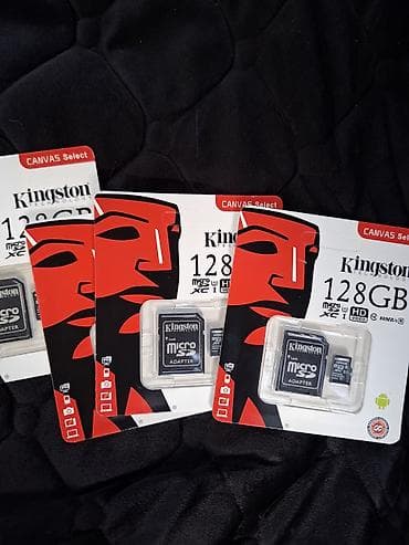 compact flash: Kingston 128GB microSDXC карта памяти Новая, запечатанная. 📦 В — 1
