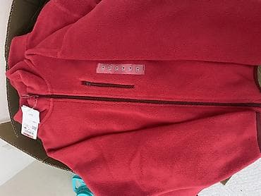 юникло япония: Рубашка, цвет - Красный — 4