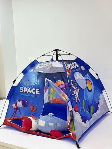 планетарий мобильный: Детская игровая палатка «Space Fantasy House» - Тематика: космос — — 2