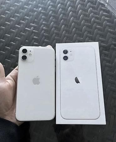 huawei matepad 11.5 бишкек: IPhone 11, Колдонулган, 128 ГБ, Ак, Заряддоочу түзүлүш, Коргоочу айнек, Каптама, 74 % — 1