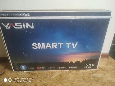 Смарт-телевизор YASIN 32" - Диагональ: 32" - Smart TV с поддержкой
