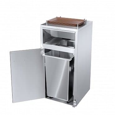 пищевые контейнера: Станция сбора отходов ATESY ССО-120-П-01 используется на предприятиях — 1