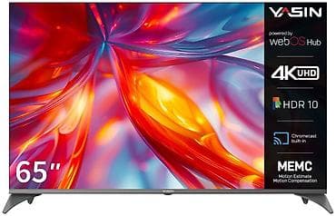 рамка для телевизора: АКЦИЯ📣❗❗❗❗Телевизор YASIN 65" - Диагональ: 65" - Разрешение: 4K UHD - — 3