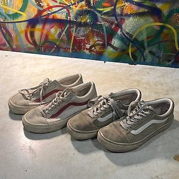 Кеды Vans Old Skool, парами. - Модель: Old Skool (низкие) - Верх