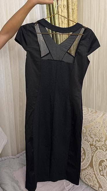 Другая женская одежда: Женские платья — 2 модели 1) Черное платье в белый горох: - Принт — 9