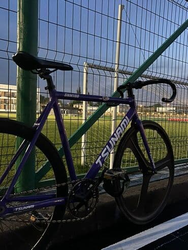 купить фикс в бишкеке: Городской велосипед, Tsunami, Рама L (172 - 185 см), Б/у — 2