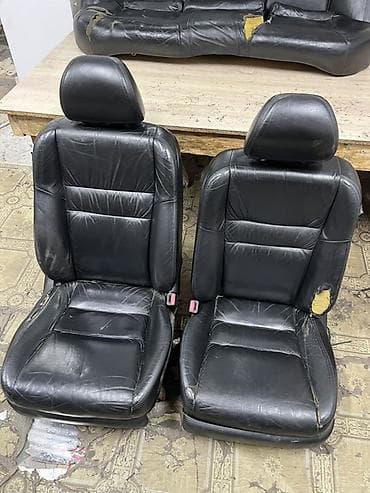 сухая реставрация подушек: Комплект сидений, Кожа, Honda 2003 г., Б/у, Оригинал, Япония — 3