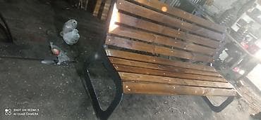 бек абад: Скамейка Металл, Со спинкой, Без крыши — 5