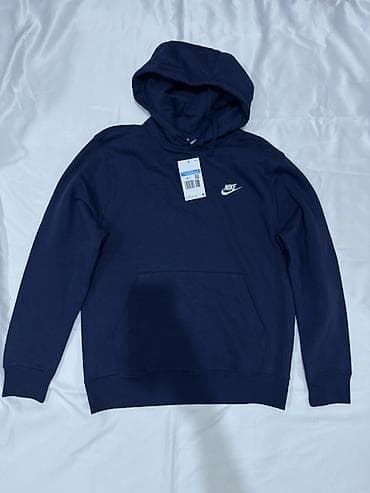 Мужская толстовка, M, Nike, Новый, цвет - Синий, Самовывоз